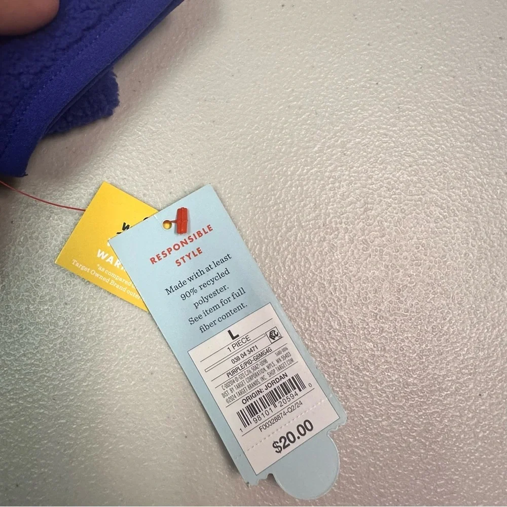 Cat & Jack‎ Vibrant Blue Kids Puffer Jacket